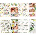 thumbnail image 3 of IBAOLEA Summer Nail Decals Stickers, Self-Adhesive DIY Design Nail Art Decorations (12 Sheets), 3 of 6
