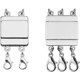thumbnail image 1 of Armario para joyería Hebilla de pulsera magnética 2 filas 3 filas plata, 1 of 5