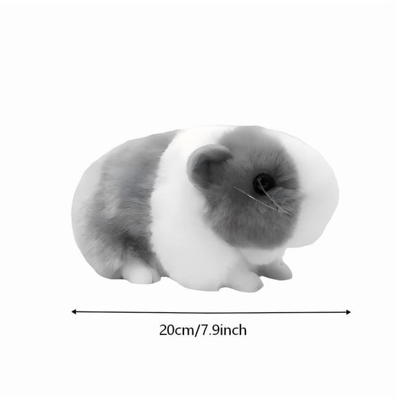 ToyKingdee Realistic Guinea Pig Stuffed Animal, Lifelike Plush Toy for Kids and Pet Lovers, Adorable Companion for Playtime and Home Decor