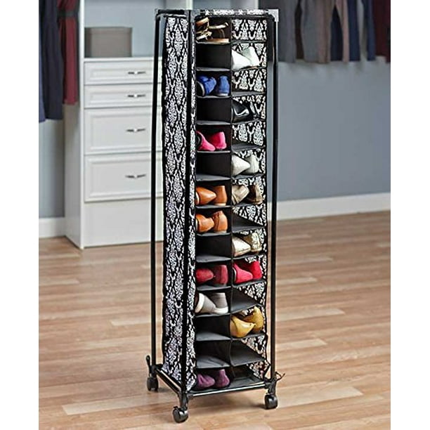 Fashionable Shoe Storage (Damask) by GetSet2Save