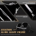 thumbnail image 4 of Gafas de sol CGID GA61 Premium Aleación de Al-Mg estilo Piloto polarizadas, 4 of 7