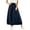Navy, variant on Lnmiateer Women Baggy Parachute Long Skirt Drawstring Maxi Silhouette Lightweight Streetwear Casual Travel Outdoor 2026 Summer Fall Plus size Skirt