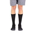 thumbnail image 3 of Calcetines Fruit of the Loom Dual Defense tipo crew para hombre, negros, paquete de 12, 3 of 7