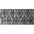 thumbnail image 4 of 72 Inch Black Gothic Vintage Shower Curtain with Matching Valance. SH Black 72, 4 of 5