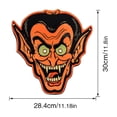 thumbnail image 3 of Halloween Vampire Hanging Ornament, Battery Operated Creepy Light Up Prop, Indoor Outdoor Halloween Party Decoration, 3 of 3