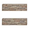 thumbnail image 3 of WallWell Desert Yellow Premium Faux Stone Wall Panel, 46.25” x 12.88", Lightweight PU, DIY Tongue & Groove, Indoor/Outdoor Decorative Siding (6 Panels), 3 of 6