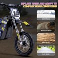 thumbnail image 6 of MotoTec 36v 1000w (HP112E) Electric Dirt Bike Blue, 6 of 6