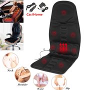 8 Mode 3 Intensity Car /Home Seat Cushion with Heat Therapy Full Body Vibration Massage Mat Bed Mattresses For Car Household Office Back Legs Waist Shoulder Pain Relief