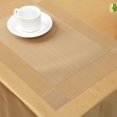 thumbnail image 4 of Manteles individuales de PVC para la cocina, para decorar y proteger la mesa del comedor, glamour dorado, 4 of 4