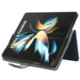 thumbnail image 7 of SaniMore for Samsung Galaxy Z Fold 4 Premium PU Leather Case, [RFID Blocking] Card Holder Magnetic Wallet Folio Cover for Samsung Z Fold 4 with Practical Bracket + Detachable Wrist Strap, Blue, 7 of 7