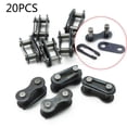 thumbnail image 3 of MYG 20pcs Bicycle Bike Single Speed Quick Chain Master Link Connector Repair Parts, 3 of 5