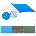 thumbnail image 2 of Xuanqin Waterproof Tent Tarp Rain Sun Shade Ham-mock Shelter Camping Picnic Awning Cover, for Outdoor Sports, 2 of 7