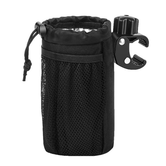 Kripyery Insulated Oxford Fabric Cup Holder with Drain Clip for Bike Boat ATV Water-Resistant Drink Holder for Outdoor Adventures