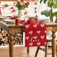 thumbnail image 6 of Sm:)e Heart Love Valentine's Day Table Runner 13x72 Inch, 6 of 6