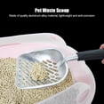 thumbnail image 5 of Rupoun Lightweight Aluminum Pet Litter Scoop & Sifter with Ergonomic Handle, 5mm Filter Holes, Black/Gray – Ideal for Cats & Dogs, 5 of 5