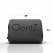 OontZ Angle Solo Portable Bluetooth Speaker - Ultra Portable, 14 Hours of Playtime, 100ft Wireless Range, Waterproof, Budget-Friendly Speaker for Travel, Outdoor or Home, Great Gift (Black)