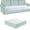 24"x24"x6", variant on Couch Cushion Replacement Wrapped with Polyester Batting, High Density Couch Cushions Inserts with Dacron Fiber Layer,Upholstery Cushion Padding with Removable Cover,5 inch Thick,22"x22"