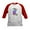 Red/White, variant on CafePress - Furby Inner Furb Kids Baseball T Shirt - Kids Cotton Baseball Jersey, 3/4 Sleeve Shirt
