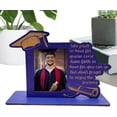 thumbnail image 1 of Graduation Photo Frame - Wooden Vertical College Photo Frame - Desktop Ornament Home Decor For Keepsake Collection Table Bookshelf Living Room, 1 of 8