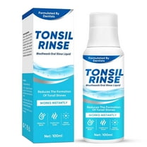 Tonsil Stone Remover, Natural Tonsil Stone Mouthwash or Oral Rinse Liquid to Help Soothe Tonsils, Mint Flavored Oral Mouthwash, Helps Soothe Tonsils, Eliminates Bad Breath, Dry Mouth Mouthwash