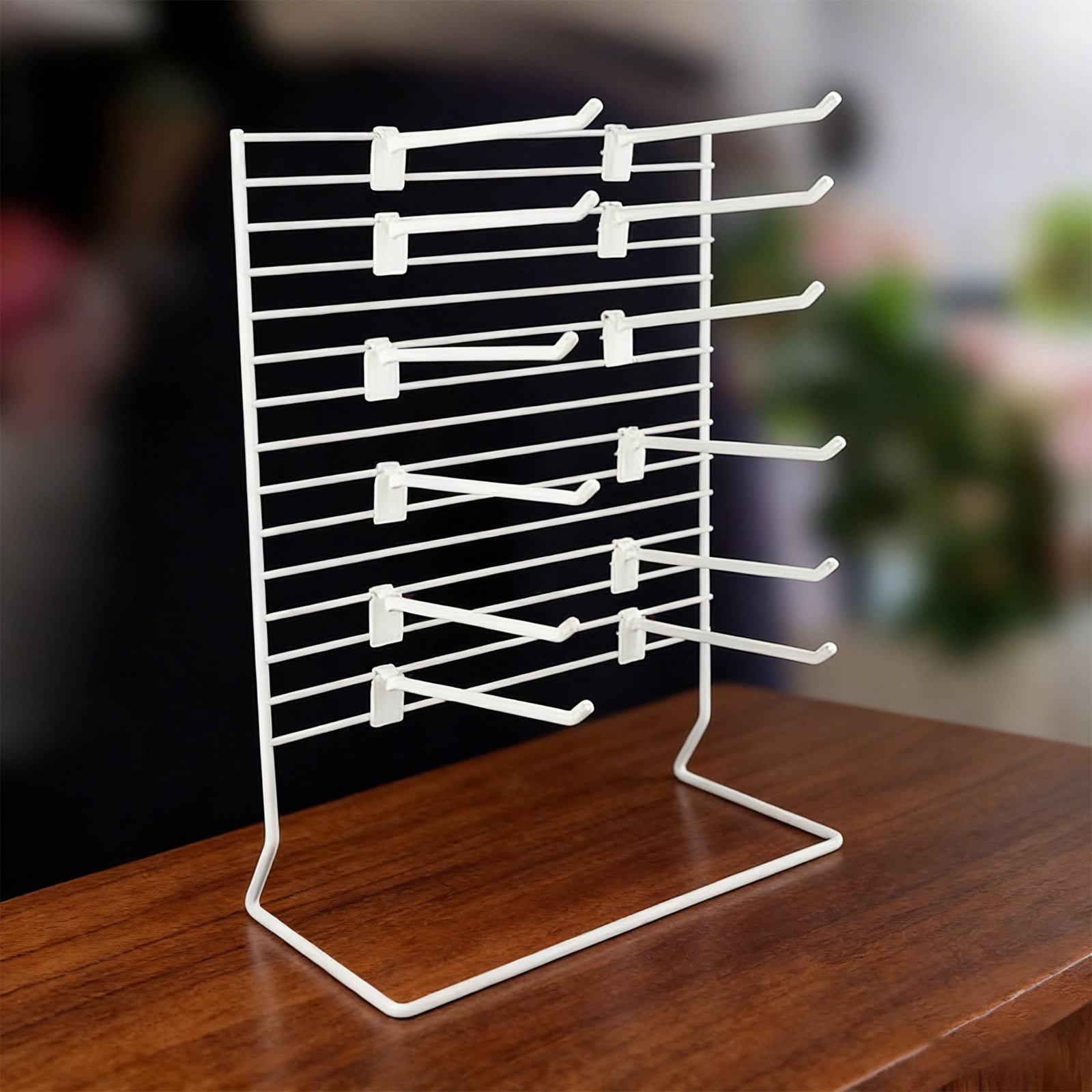 Uxcell 20 Pack Pegboard Hooks, 3 Inch Durable Plastic Pegboard Display Hooks Peg Board Organizer Accessories for Shop Craft Tool Organization Wall Storage Gridwall, White