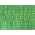 thumbnail image 1 of Ahgly Company Indoor Rectangle Trellis Emerald Green Modern Area Rugs, 2' x 3', 1 of 4