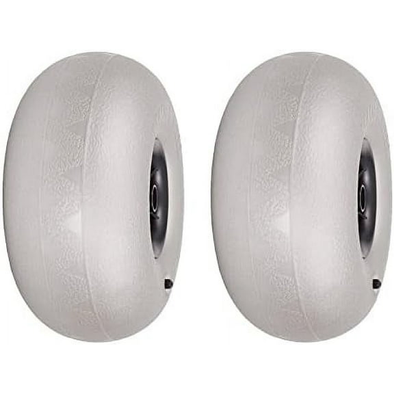 Replacement Balloon Wheels for Beach 10 Inch, 2 Pcs Sand Tires Beach Wheels for Kayak Dolly Canoe Carts Buggy Replacement