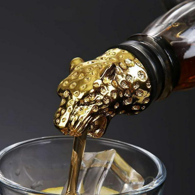 Vertedor de vino Macarena aireador de vino aleación de zinc cabeza de ciervo
