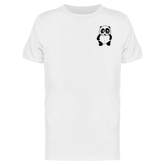Cute Baby Panda T-Shirt Men -Image by Shutterstock, Male XX-Large