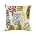 thumbnail image 2 of Green Tropical Leaf Pillow Covers 17.7x17.7 In Couch Pillow Cases Summer Pillows Home Decor For Living Room Bedroom Bed Cushion Outdoor, 2 of 6