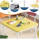 thumbnail image 3 of Children's 2 - 10 years old mesa y 4 folding sillas set: versatile activity set con non-slip legs y light structure, easy to store in small spaces, ideal para para dining room & storeroom, 3 of 7