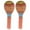 Light Brown, variant on WEUVEB Inflatable Musical Maracas Cinco De Mayo Fiesta Favors Light Brown Pvc 2Pcs 23.6X5.9X0.4In