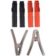 thumbnail image 5 of 2 piezas pinzas de cocodrilo con aislamiento 500a abrazaderas de batería grandes abrazaderas de cocodrilo accesorios de cargador de coche rojo/negro Feliz Sencillez, 5 of 5