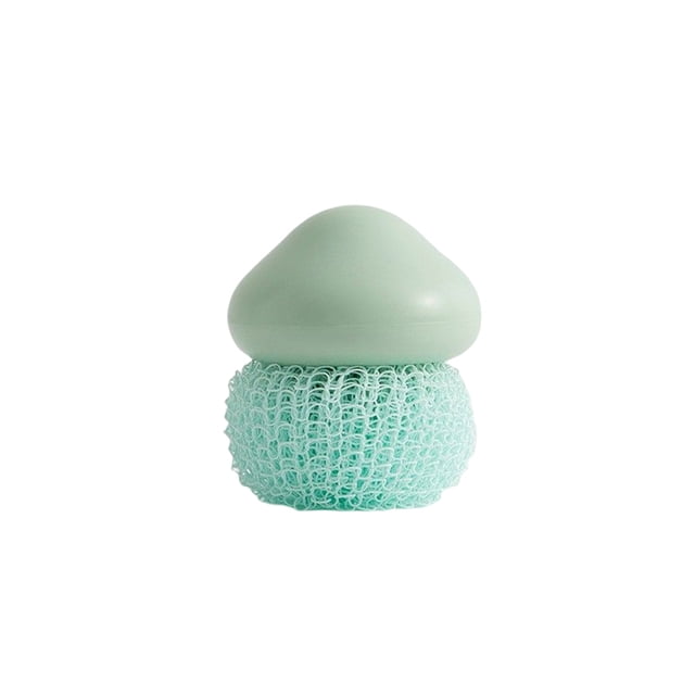 Toystoory Cepillo de limpieza de cocina, cuenco, fregador de platos, bola de alambre de nailon, utensilios de cocina extraíbles para comedor, accesorios Suministros de limpieza para el hogar Verde Toystoory HA064796-03B