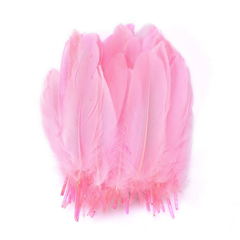 Doolland 50 Pcs Natural Black Ostrich Feathers 5.9-7.8 inch(15-20cm) Bulk  for DIY Wedding Party Centerpieces, Easter, Gatsby Decorations Feather  Supplies Jewelry Making 