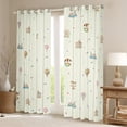 thumbnail image 3 of Homewish Dreamy Amusement Park Black Out Curtains, Cartoon Cute Balloon Curtains Pack of 2 (42x63 Each), Fairy Tale Princess Bedroom Curtains, Living Room Curtains Decor, 3 of 6