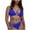Purples, variant on Bigersell Womens String Bikini Swimsuits, Tie Side Thong Swimsuit for Women Halter Bikini Sets Spaghetti Straps Bathing Suits 2 Piece Swimwear Purples L