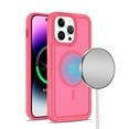 thumbnail image 2 of For Apple iPhone 13 Pro Max 6.7" Strong MagSafe Compatible Shockproof Hybrid Glossy Oil Protective Slim Hard TPU Cover ,Xpm Phone Case [ Hot Pink ], 2 of 3