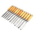 thumbnail image 5 of Victool 12PCS Wood Carving Hand Chisel Set Woodworking Professional Lathe Gouges Tools, 5 of 9
