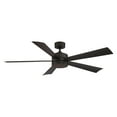 thumbnail image 4 of Wynd 60" Bronze Integrated LED Smart Ceiling Fan with Remote Control, 4 of 11