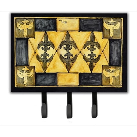 6 x 9 In. Fleur de lis Leash or Key Holder