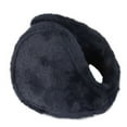 thumbnail image 2 of Spencer Winter Earmuffs for Women Men, Foldable Warm Fleece Ear Muffs Unisex Foldable Ear Warmers, Navy, 2 of 9