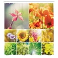 thumbnail image 3 of Ambesonne Country Shower Curtain, Flower Countryside View, 69"Wx84"L, Multicolor, 3 of 5
