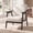 White, variant on OMNIBERG Mid-Century Modern Accent Chair, Upholstered Armchair with Solid Wood Frame, Comfort Reading Chair Lounge Chair for Living Room Bedroom Sunroom, White