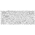 thumbnail image 2 of BotaniNest Coloring Poster 30 X 72 Inches Paper Coloring Tablecloth For Kids Large Coloring Activity Poster For Kids Home Party, 2 of 6