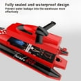 thumbnail image 2 of RC Boat Remote Control Boat High Speed RC Boat 25Km/h 2.4GHz Waterproof Toy Racing, 2 of 8