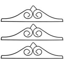 FRCOLOR 3pc Garden Flag Hanging Rack - Sturdy Metal Pole Accessories For Outdoor Yard Flags, Ideal For 12x18 Flags, Perfect For Parties And Decor