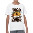 thumbnail image 2 of Taco Tuesday Savior Youth's T-shirt, 2 of 3