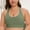 Green, variant on WCJM Women'S Lace Beige Chemical Fiber Underwear Womens Sexy Thin Cup Lace Colorblock Bra Set Shaped Push Up Underwear Set