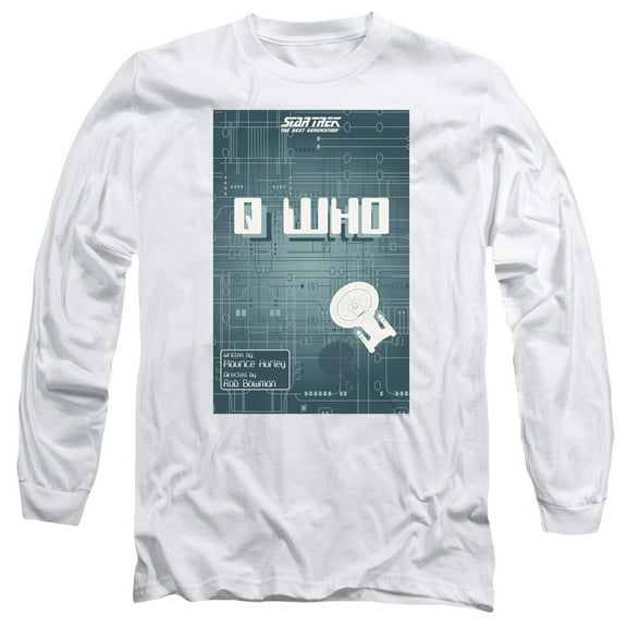 Star Trek Tng Season 2 Episode 16 Adult 18/1 T-Shirt White